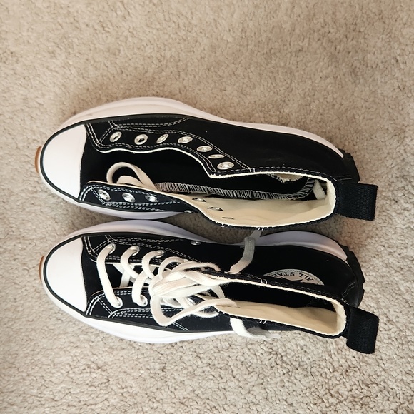 Converse Run Star Hike high black and white - Picture 3 of 12